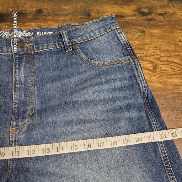 Wrangler Retro Jeans 38x34 Measures 38x32 Relaxed Bootcut Western Cowboy Rodeo - Picture 7 of 11